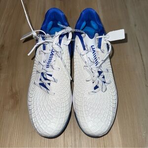 Under Armour Women's Glyde 2.0 Mt TPU Softball Cleat, White/Blue, Sz-9.5 NWB